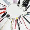 Fio terminal chicote elétrico automotivo fio de conexão eletrônica cabo DuPont blindagem de silicone alta temperatura processamento de fio Teflon