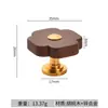 Flor Pequeña Grano de Madera Cristal Acrílico Mango Tapa de Olla Perilla Superior Figura Tirador de Puerta de Armario Diamante Cajón Tirador de Agujero Único