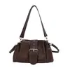Comercio Electrónico Transfronterizo Nuevo Bolso de Alta Gama para Mujeres Viajeras Gran Capacidad Moderno Chic Bolso de Axila Bolso Cruzado Casual de Hombro