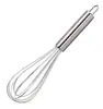 Batidor de Acero Inoxidable, Batidor Profesional para Cocina, Agarre Ergonómico, Batidores de Alambre Globo para Cocinar, Mezclar, Batir Huevos, Crema, Salsas