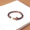 Yabai Madera Sándalo Verde Bambú Festival Permanente Noche Luminoso Anillo para Correr Pulsera Femenina Sándalo Morado Sándalo Rojo Cuentas Pulsera Pequeña Al por Mayor