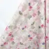 Monet Floral Romântico Pastoral em estoque Tencel Estampado Macio Romântico Estampa Digital Tecido Elegante