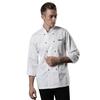Ropa de Trabajo de Chef Manga Larga Ropa de Otoño e Invierno para Hombres y Mujeres Hotel Catering Cocina Ropa de Trabajo de Chef Ropa de Trabajo de Panadería