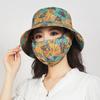 Novo chapéu de pescador feminino para proteção facial de verão ao ar livre, chapéu de proteção solar, máscara de proteção solar, chapéu de sol integrado