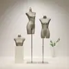 Loja de roupas de alta qualidade renda lingerie sutiã push-up manequim de meio corpo adereço para vitrine de roupas femininas