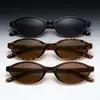 Gafas de sol ovaladas pequeñas para mujer, estilo europeo y americano de alta gama, gafas de sol de moda personalizadas para hombre, protección solar, gafas de sol retro transfronterizas