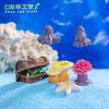 Micro-paisaje Creativo Coral Concha Pecera Acuario Paisajismo DIY Accesorios Decorativos Serie Marina Adornos Pequeños