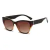 Venta Directa de Fábrica Gafas de Sol Cuadradas de Moda Europeas y Americanas Gafas de Sol para Mujer con Montura Cuadrada Transfronterizas de Comercio Exterior Gafas Listas para Usar