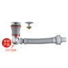 Desagüe lavabo desodorante artefacto inodoro agua horizontal pared drenaje gel de sílice sellado antiolor prevención de insectos