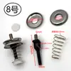 Máquina de correas rueda guía de urdimbre y bobinado anillo de tensión tensor resorte guía de hilo guía de hilo pinza de hilo hilo anti-salto