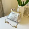 Estilo Nuevo de Verano Nuevo Chino Flor Rica Floreciendo Clásico Bolso Cheongsam Bolso de Mano Grande Elegante Estilo Chino para Mujer Bolso Pequeño