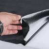 Película adhesiva termofusible de TPU, color negro puro, respetuosa con el medio ambiente, elástica, lavable, para cuero, doble cara, con prensa en caliente.