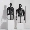 Maniquí de torso de modelo femenino, soporte de exhibición, estante para tienda de ropa de hombre y mujer, maniquí de escaparate, soporte para maniquí