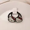 Faixa de Cabelo de Cenoura Infantil Feminina Coreana Fofa Acessório de Cabeça de Frutas Elástico de Cabelo para Bebê Corda de Cabelo de Cereja Faixa de Cabelo