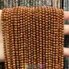 Suministrado directamente por el fabricante: cuentas redondas pequeñas de piedra natural, cuentas de arroz, cristal, turmalina, cuentas redondas de ágata, materiales hechos a mano para DIY, accesorios para pulseras