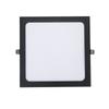 Focos LED cuadrados oscuros para centros comerciales, hoteles, salas de exposición, hogares, salas de estar, iluminación de techo, luz empotrada.