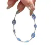 Pulsera Elástica de Diamantes Estilo Francés con un Toque de Lujo Ligero y Alta Gama, Joyería Elegante y Versátil con un Diseño Único y a la Moda, Nicho