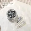 Decoración para Uñas con Foil Dorado Fragmentos de Papel de Aluminio Dorado y Plateado Pegamento de Esmalte de Uñas Flash Celebridad de Internet Pegatina Decorativa Lentejuelas para Uñas