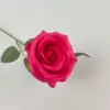 Flor Artificial Rosa Pérola Única Decoração Casa Hotel Casamento Buquê de Rosas de Mão Adereços de Fotografia Exterior