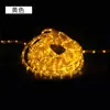 Luzes LED piscando luzes de corda em todo o céu estrela luzes iluminação exterior luzes decorativas impermeável Sol redondo tubo arco-íris de dois fios