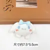 Broche de Pelúcia Desenho Animado Sanrio Boneca Fofa Boneca Kuromi Melody Pingente de Bolsa Acessórios de Roupa DIY