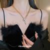 Collar Exagerado de Serpiente con Diamantes Europeo y Americano, Personalizado y Creativo, Cadena para Clavícula de Estilo Frío, Elegante, Industria Pesada, Cadena de Suéter de Gama Alta