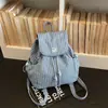 Mochila Casual Grande Capacidade Estilo Coreano Atacado para Mulheres 2026 Nova Bolsa de Lona Xadrez Mochila de Viagem Estudantil