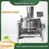 Grande máquina de recheio automática para refogar - refogar pasta de jujuba para refogar wok - refogar geléia para refogar wok