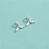 Colgante de cola de sirena Seiko de plata esterlina S925 galvanizada, cadena de clavícula con perla, colgante de cola de delfín, accesorios de bricolaje