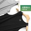 Chaleco Blanco de Fibra de Bambú para Hombre Verano Modal Camisa de Anciano Fondo Plus Gordo Talla Grande Sudadera Suelta