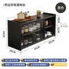 Gabinete de Almacenamiento de Madera Maciza para Ventana Mirador Estilo Japonés Gabinete de Almacenamiento Estante de Almacenamiento Estilo Antiguo Escritorio a Prueba de Polvo Taza de Té Juego de Té Gabinete Bajo Pequeño