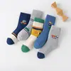 Calcetines de Invierno Gruesos de Algodón Peinado con Diseño de Ratón de Seis Dedos para Niños y Niñas, Calcetines Largos Cálidos de Algodón con Dibujos, Calcetines para Estudiantes