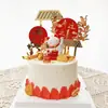 Decoração de Bolo de Aniversário Decoração de Bolo Gato da Sorte Gato da Sorte Manual Vibratório Criativo Decoração Gato da Sorte Confeitaria Sobremesa Vestir