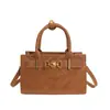 Moda Otoño e Invierno 2025 Nuevo Bolso de Gamuza con Bloques de Color Bolso de Mano Original Birkin Bolso Colgante Versátil