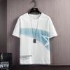 Marca de moda moderna camiseta holgada ins moderna urbana Harajuku artística popular diaria estilo urbano nuevo hombre