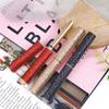 Tubo vacío de bálsamo labial recto, tubo fino de terciopelo de 6,5 mm, tubo vacío de lápiz labial, tubo de lápiz labial de piel blanca, carcasa de lápiz labial de nicho