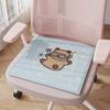 Cojín de seda de hielo para silla, cojín de verano, cojín para silla de oficina, cojín para silla de ordenador sedentaria, cojín para taburete de estudiante, cojín transpirable y grueso.