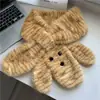 Sombrero de Pescador con Orejas de Felpa Estampado Tigre Peludo para Mujer, Invierno, Leopardo, Cálido para el Cuello, Frío, Lindo