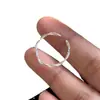 Anillo Retorcido de Cuerda para Mujer, Estilo Ins, Moderno, Sencillo, Anillo Liso, Anillo Abierto, Diseño Geométrico, Anillo de Dedo Índice de Alta Gama