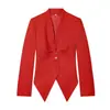 Comercio Exterior Transfronterizo 2026 Chaqueta Blazer de Mujer Primavera Venta Caliente Diseño de Nicho Francés Europeo y Americano Cintura Asimétrica Ceñida