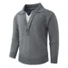 Suéter Retrô Falso Duas Peças com Gola V Masculino para Comércio Exterior Japonês e Coreano, Malha Quente Casual Solta Respirável Outono/Inverno para Homens