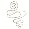 Moda Europea y Americana Exagerado Geométrico Metal Abierto Irregular Forma de Serpiente Pulsera de Brazo Accesorios de Joyería para Mujer