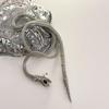 Cadena de Cintura Dorada Estilo Japonés y Coreano con Serpiente para Falda de Traje Cadena de Metal Popular en Internet Cadena para Pantalones con Cabeza de Serpiente Nuevo Collar de Moda para Mujer
