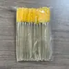 Fábrica de Origen Transfronteriza Cepillo para Pestañas Cepillo para Cejas Cepillo Espiral Desechable Maquillaje Cepillo de Doble Uso para Cejas y Pestañas Cepillo para Pestañas Postizas