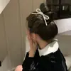 Pinza para el pelo de lazo de pedrería brillante de alta gama para mujer, Accesorio para el pelo de pinza para flequillo lateral 2026