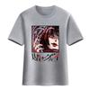 Camiseta Crazy Gambling Deep Animação Círculo Casal Masculino e Feminino Estudante Manga Curta Lua Amarela Luna Cobra Manga Sonho Camiseta de Algodão