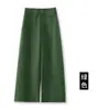 Pantalones Anchos de Lino Tencel para Mujer con Diseño Fresco y Elegante, Novedad Verano 2026 de Cintura Alta, Caída Suave, Adelgazantes, Casuales