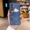 Adecuado para funda de teléfono Samsung S26 Ultra, funda protectora A57, funda suave de TPU de bolsillo de mezclilla S24, S25 PLUS con notas adhesivas