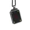 Plata 925 Estilo Nuevo Collar Taoísta Lichun Mismo Estilo que Montaña Longhu Colgante Bagua Tai Chi Lanyard Seguro de los Cinco Caminos Dios de la Riqueza