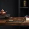 Porta-incienso Popular Creativo de Aleación con Temática de Pesca Transfronterizo para Aromaterapia Interior en Casa, Quemador de Incienso Zen, Soporte para Varillas de Incienso